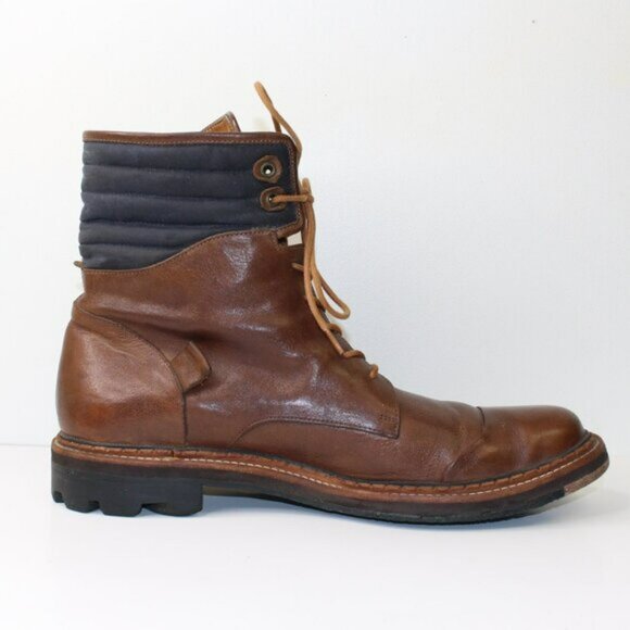 John Fluevog Millerain Hi Top Boots Shoes (10 US) main image 4